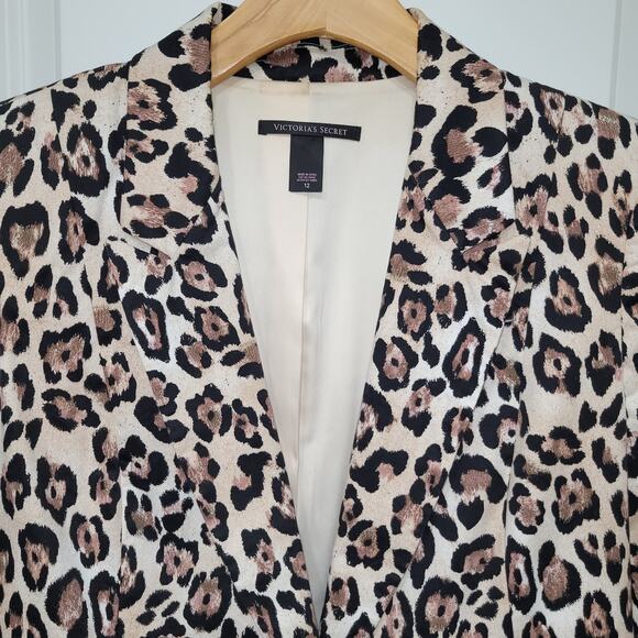 Victoria's Secret Leopard Print Blazer - Picture 4 of 14